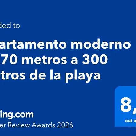 Moderno De 70 Metros A 300 Metros De La Playa アパート バレンシア